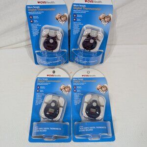 CVS Micro Digital Thermometers x4